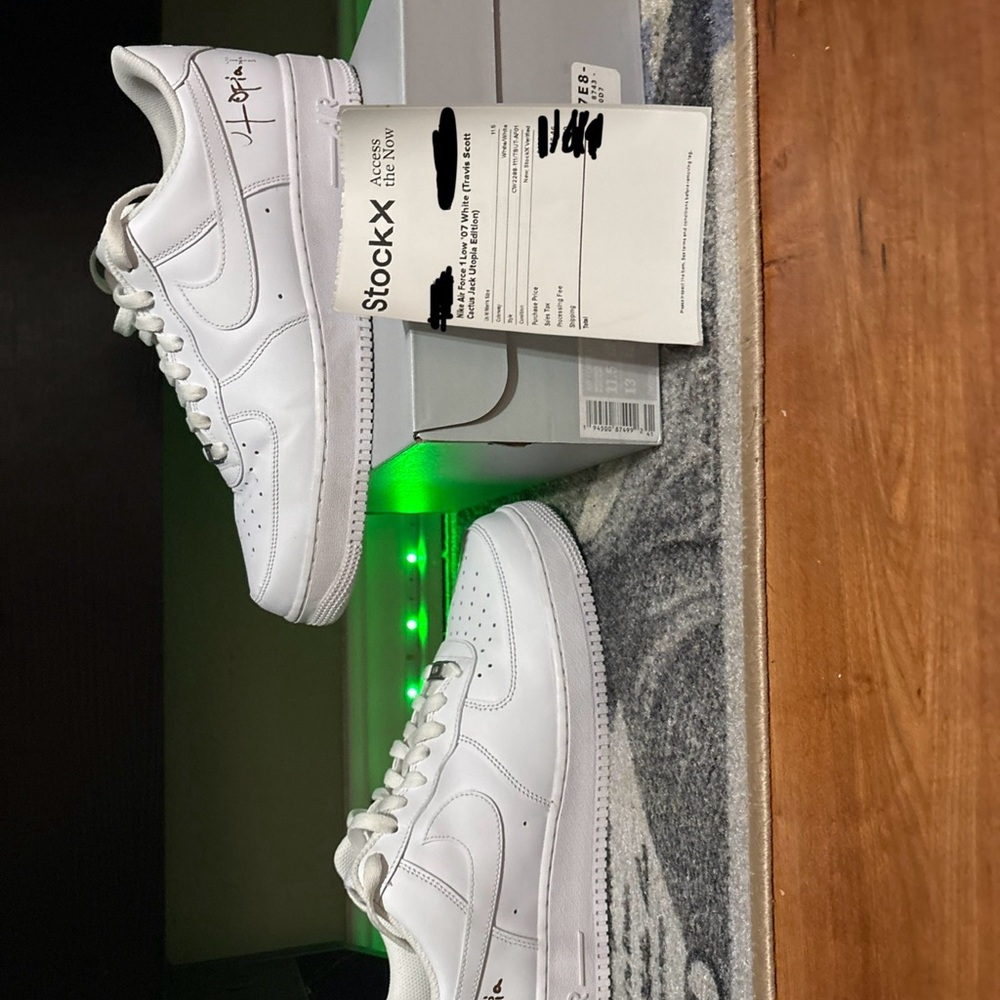TRAVIS SCOTT AIR FORCE 1s - Picture 1 of 5